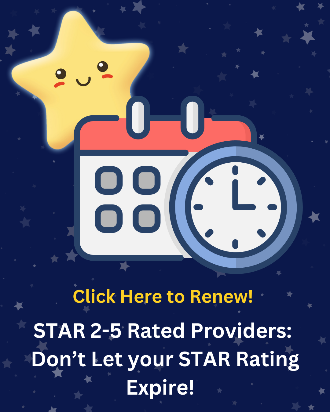 STAR with Calendar and Clock